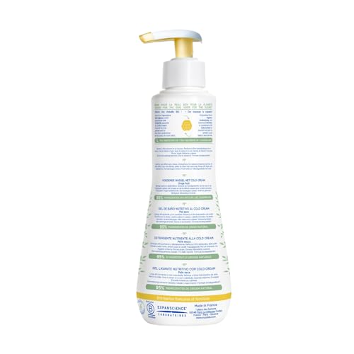 Mustela Baby Nourishing Cleansing Gel - Hair & Body Wash, 10.14 fl. oz.