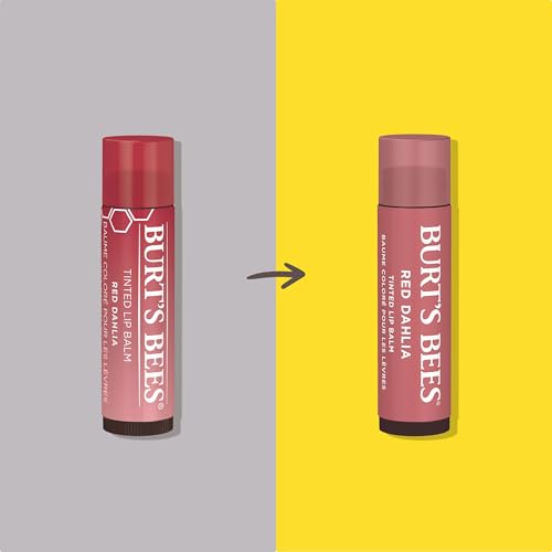 Burt's Bees Fiery Red Dahlia Lip Tint Balm, 2-Pack