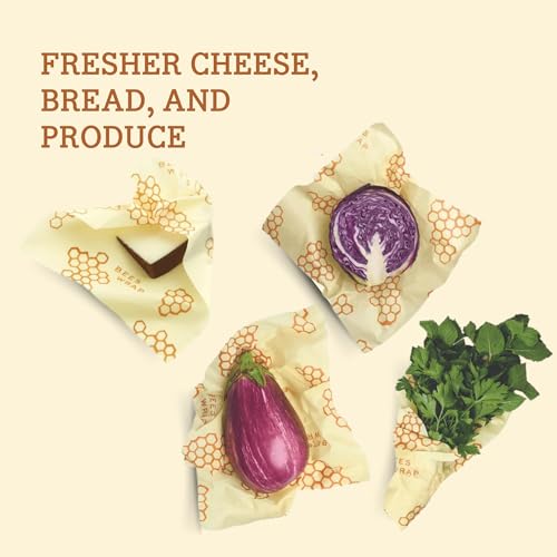 USA Made Beeswax Wraps for Homemade Bread, Eco-Friendly Bee's Wrap XL