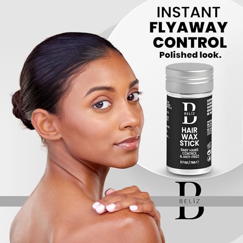 Slick Back Hair Wax for Women & Kids – Flyaway Control – 2.7 Oz