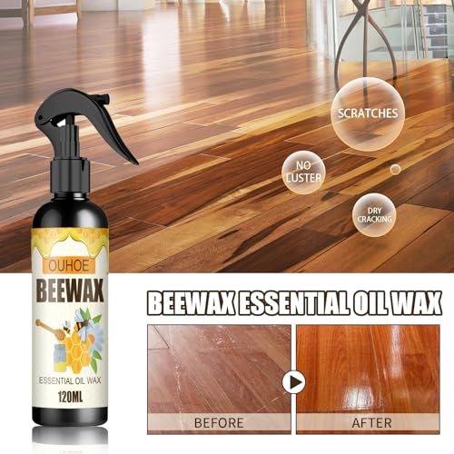 Natural Micro-Molecularized Beeswax Furniture Polish & Cleaner Spray